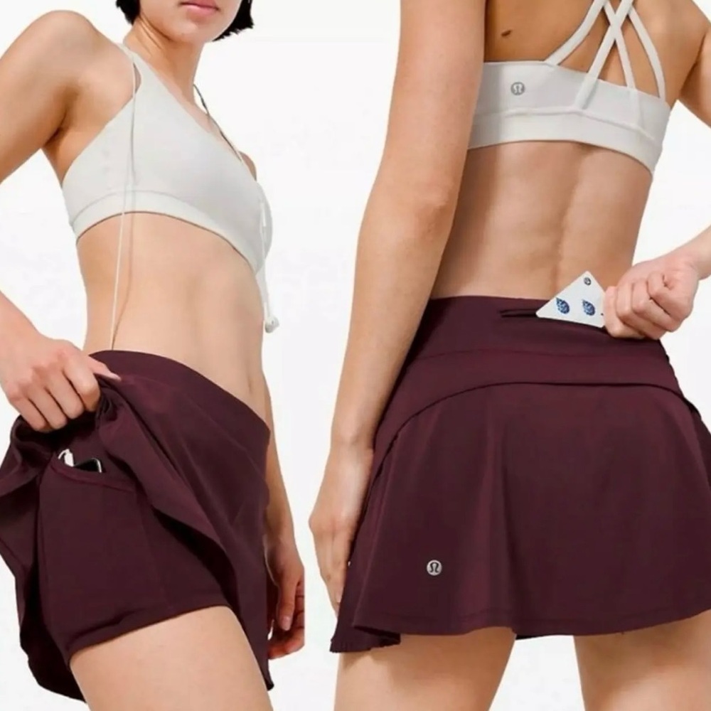 Lululemon Play Off the Pleats Skirt with Built-In Shorts